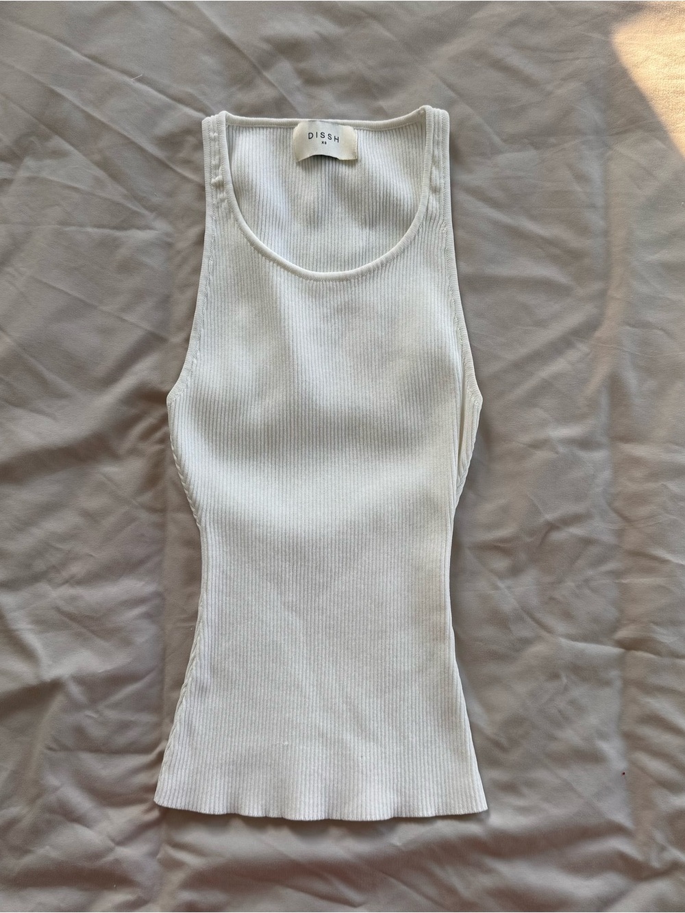 DISSH Ribbed Knit Tank Top